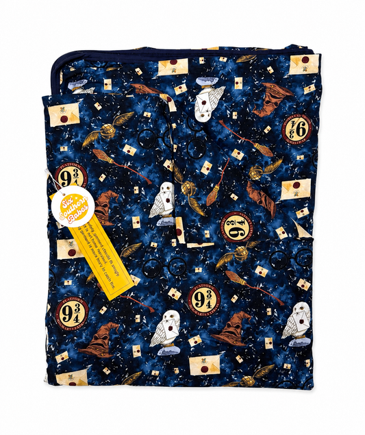 Mischief at Platform 9 3/4 Bamboo Blanket *RTS*