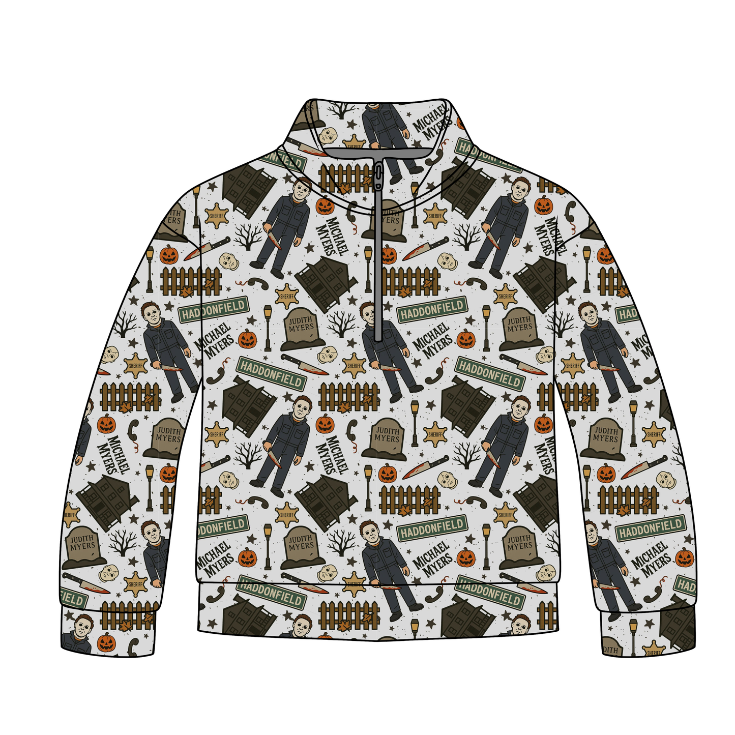 Myers Madness Adult Quarter Zip-Up **PreOrder**