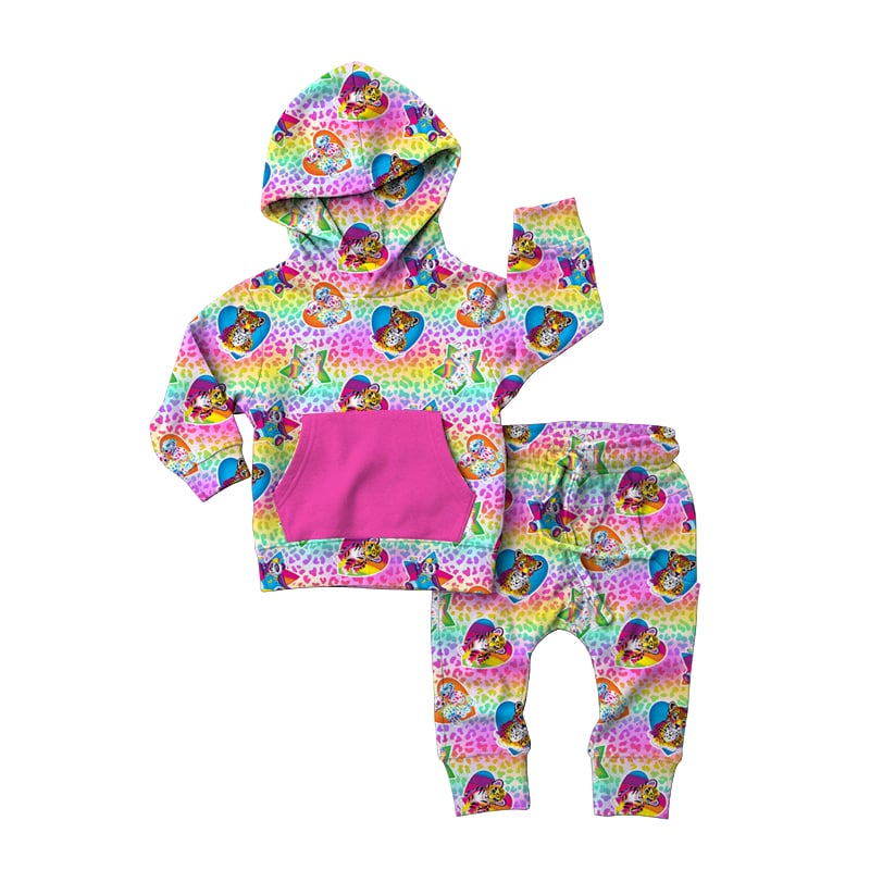 Color Me Wild Sweatshirt Set **PreOrder**