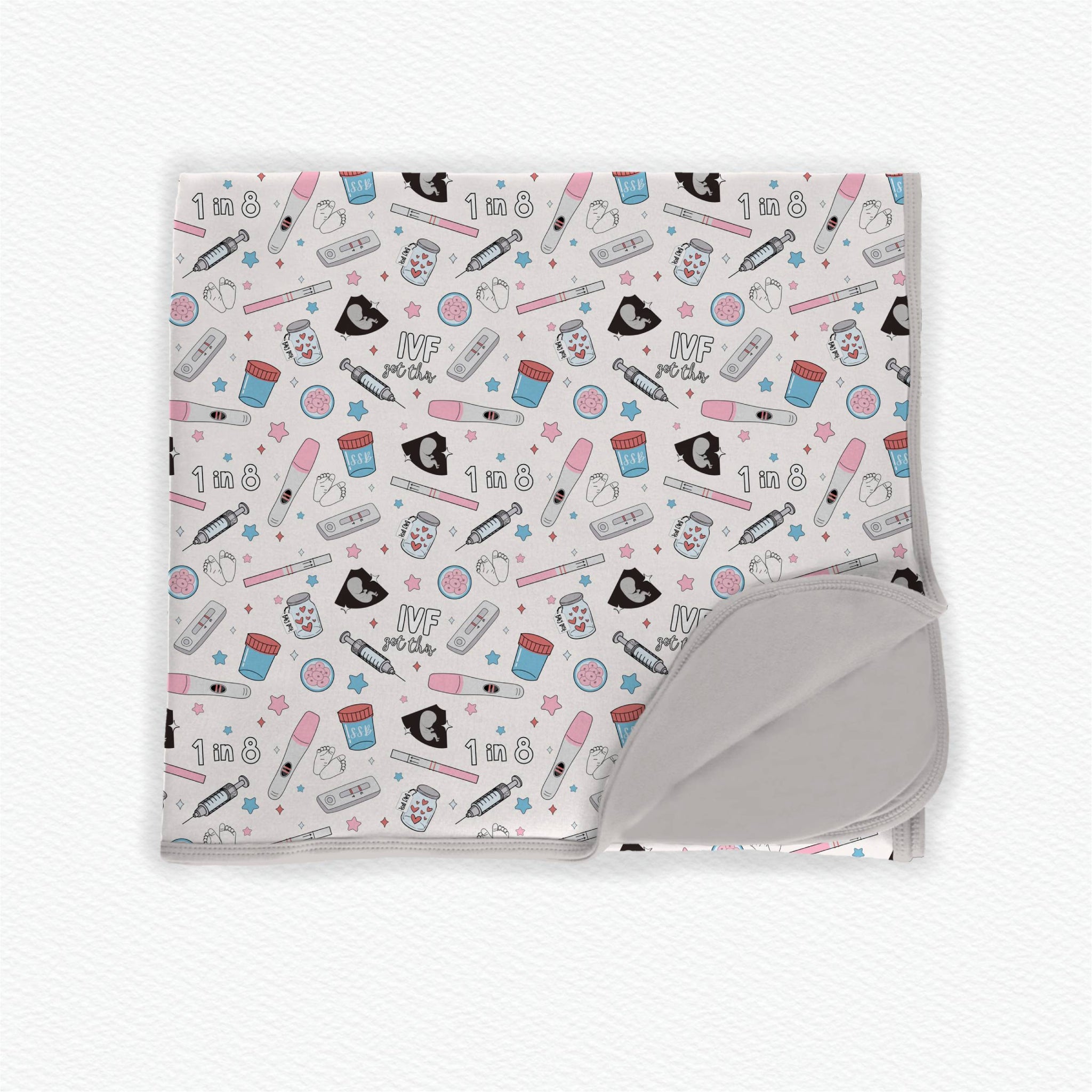 IVF Awareness Bamboo Blanket *RTS*
