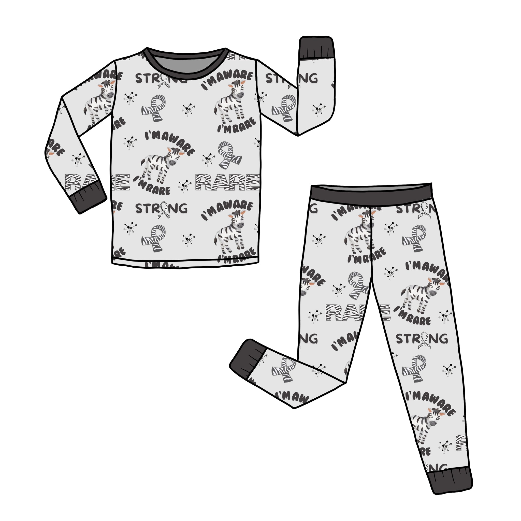 I'm Aware I’m Rare Youth Pant Set **Preorder**