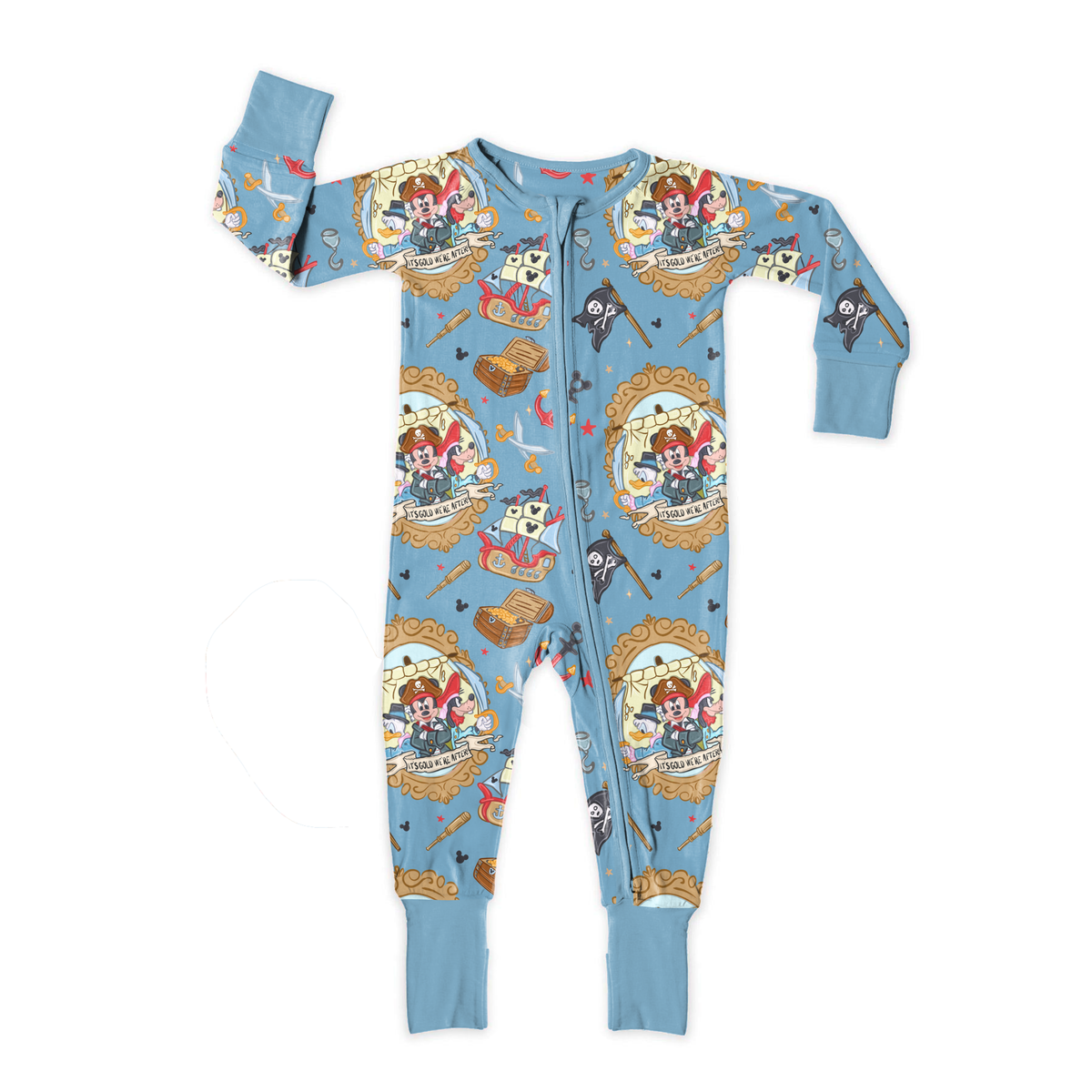 It's Gold We're After! Zipper Sleeper **PreOrder**