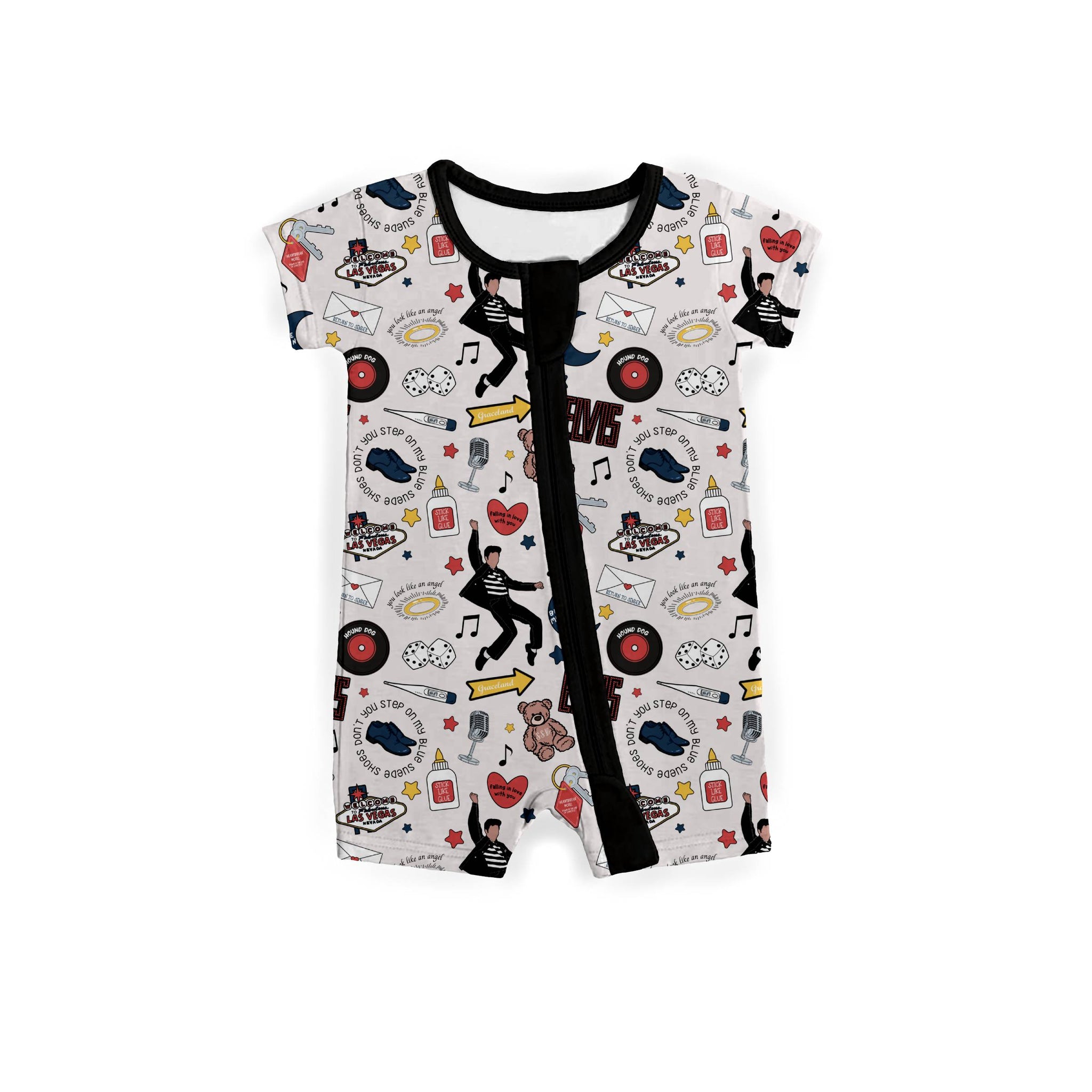 Jailhouse Rock Zipper shortie **PreOrder**