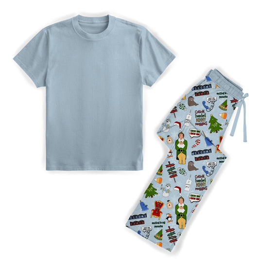 Jingle Bell Buddy Men's Bamboo Matching Lounge Set **PreOrder**