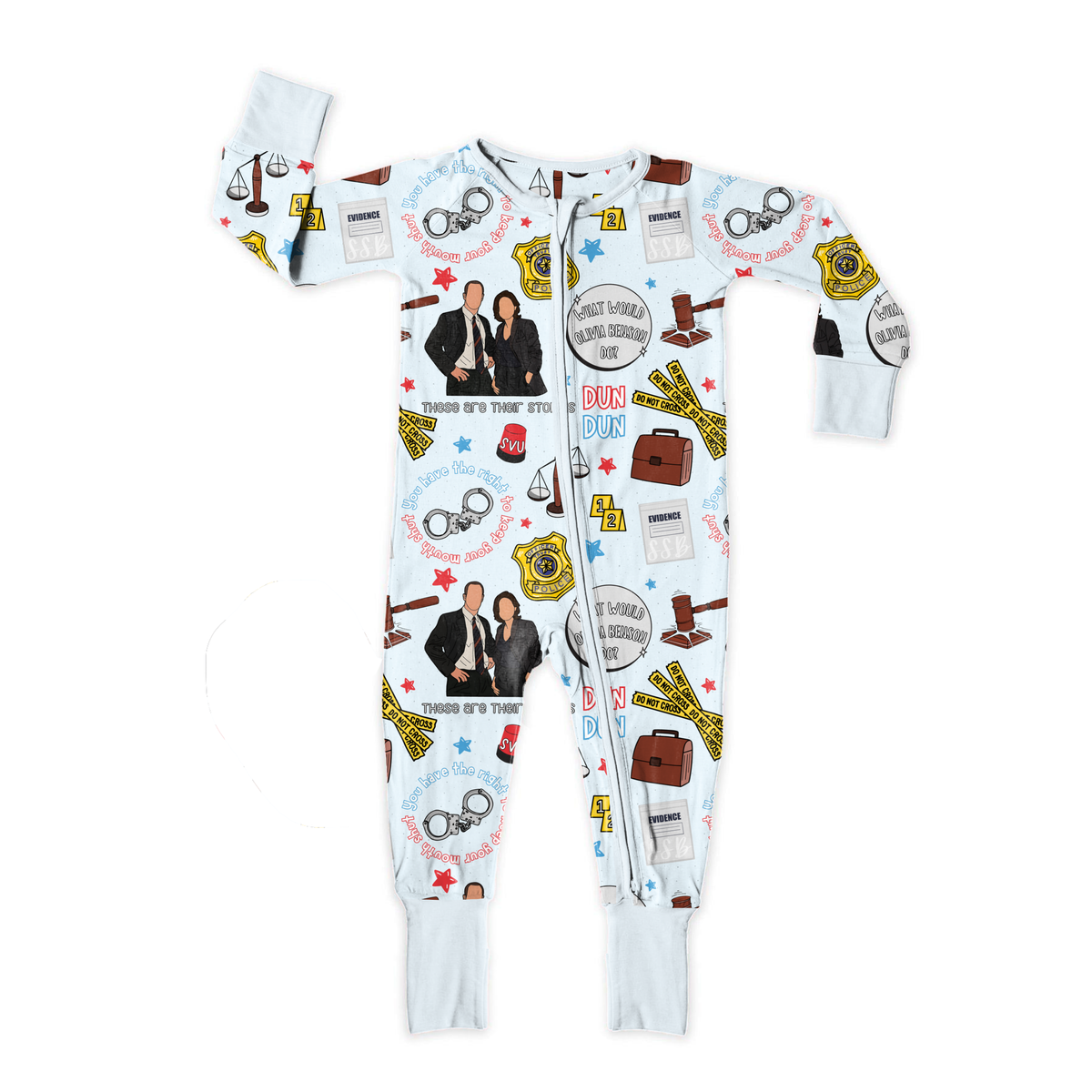 Justice Served Zipper Sleeper **PreOrder**