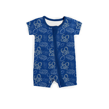 Go Cats! Zipper Shortie *RTS*