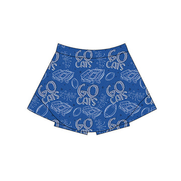 Go Cats! Adult Active Wear Skirt *RTS*