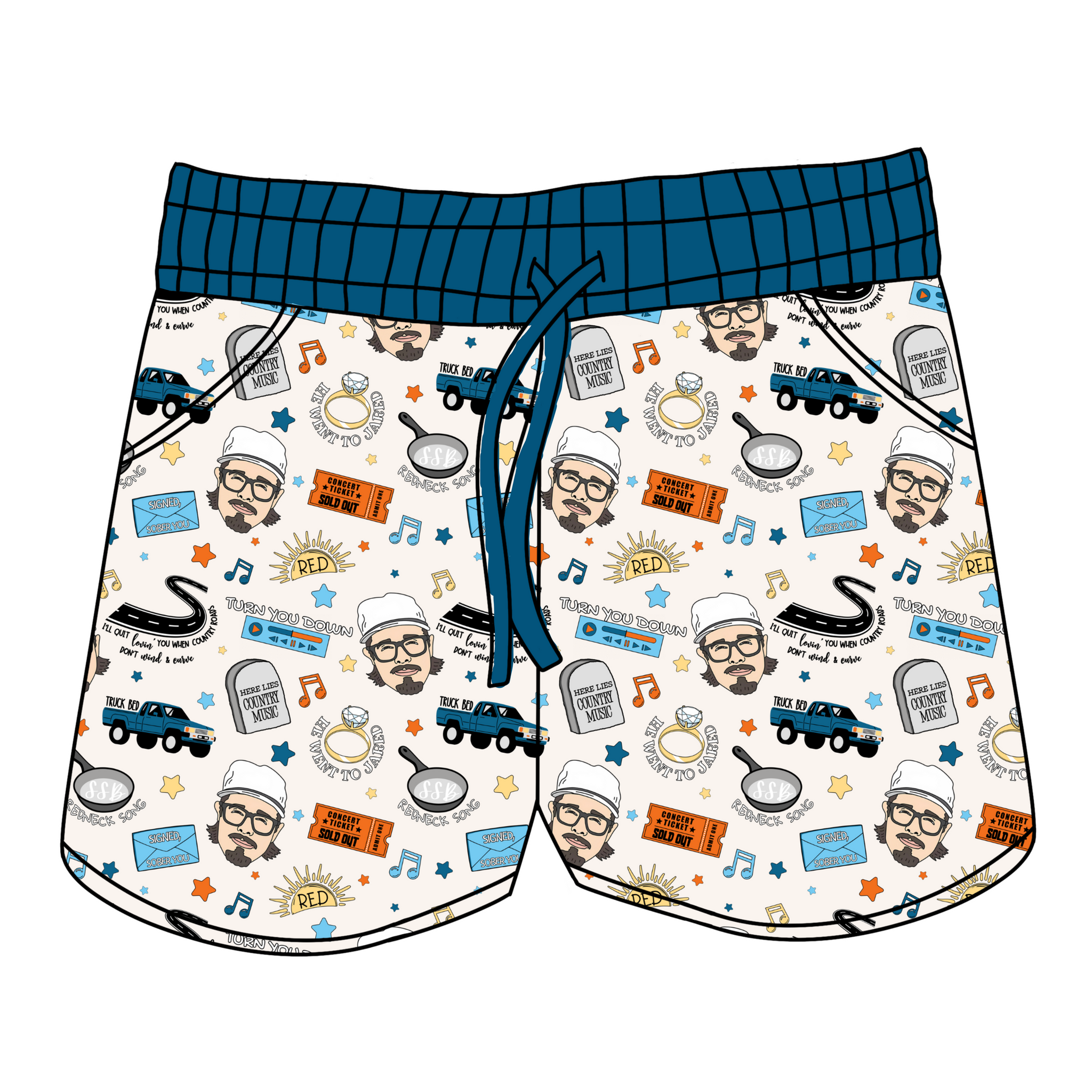 Truck Bed Women's Shorts **PreOrder**