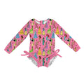 Literally Just A Princess Rashguard Medically Adaptable One-Piece Swimwear *RTS*