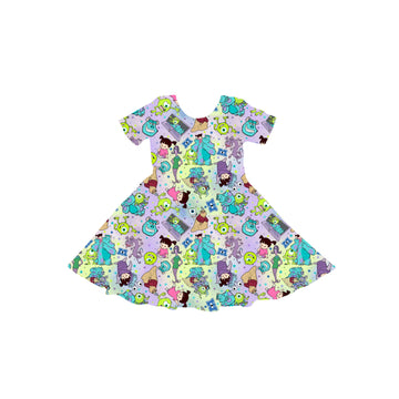 Little Boo Crew Youth Twirl Dress **PreOrder**