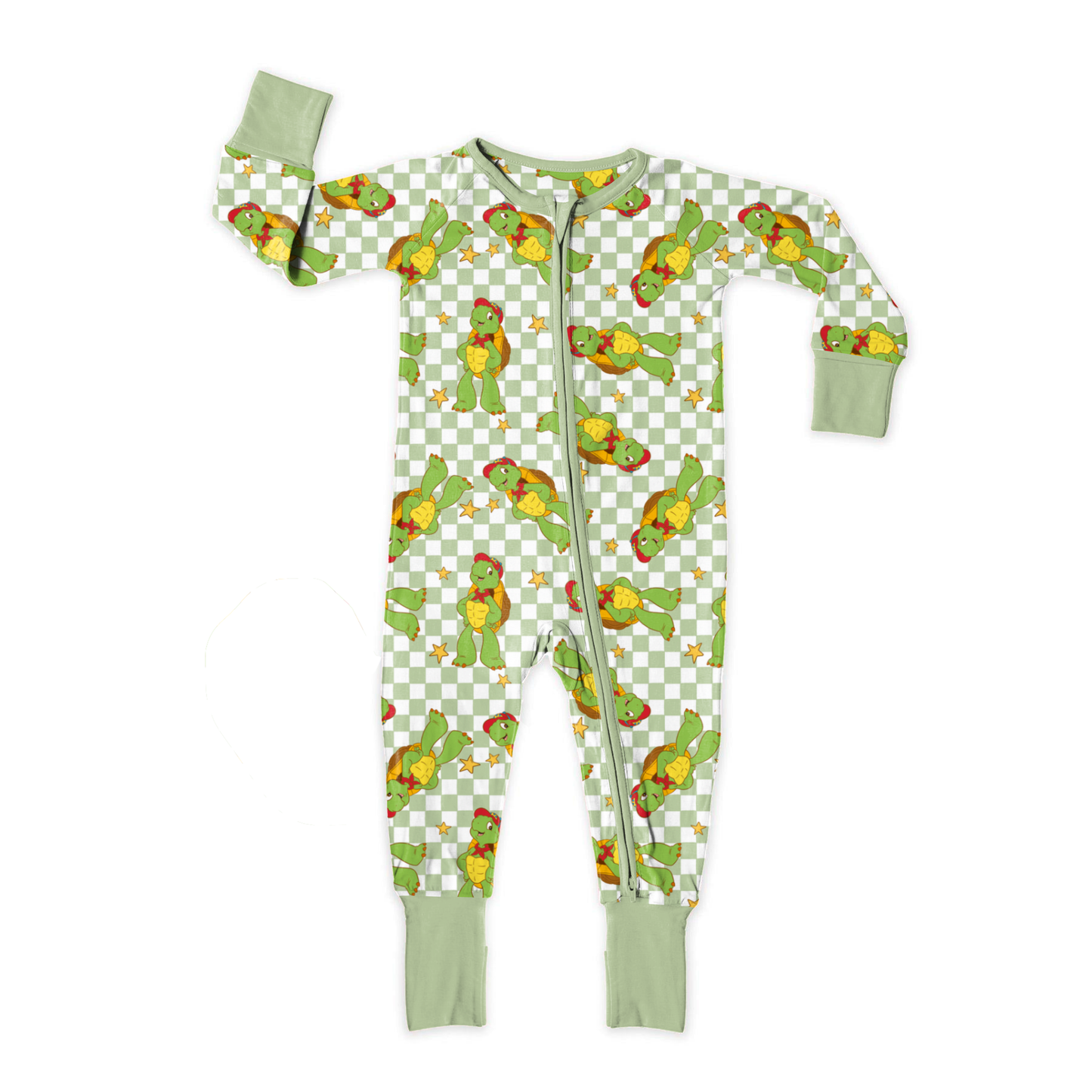 Little Green Adventures Zipper Sleeper *RTS*