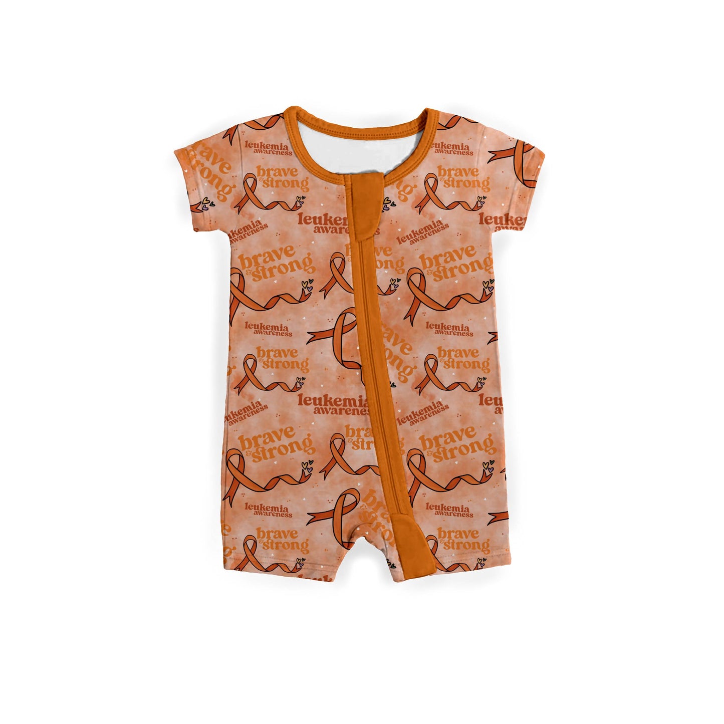 Leukemia Awareness Zipper Shortie *RTS*