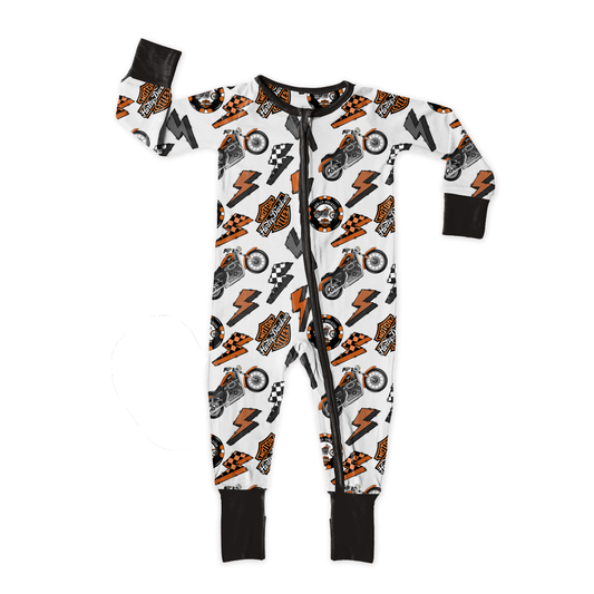 Motorcycle Madness Zipper Sleeper **PreOrder**