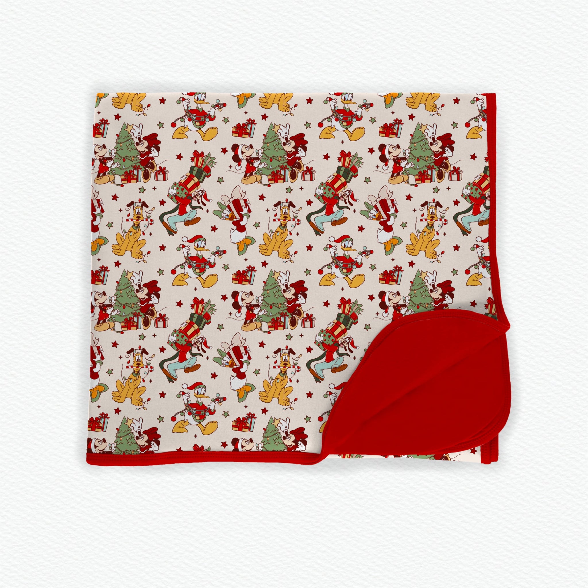Merry Mousemas Bamboo Blanket **PreOrder**