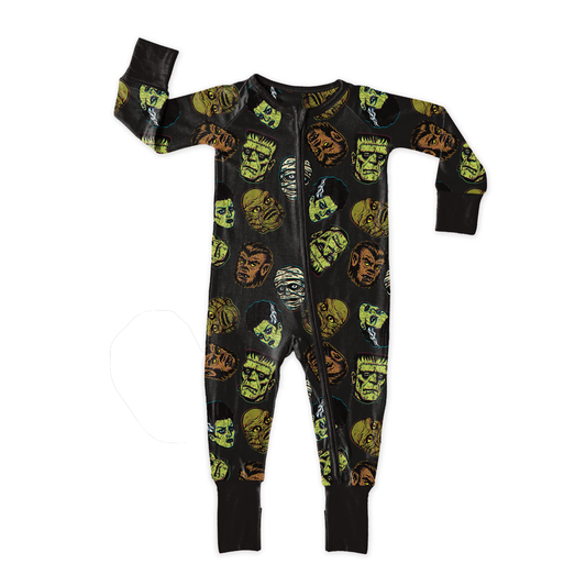 Midnight Monsters Zipper Sleeper **PreOrder**