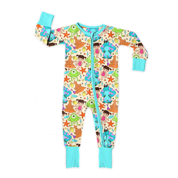 Monster Beach Bash Zipper Sleeper **PreOrder**