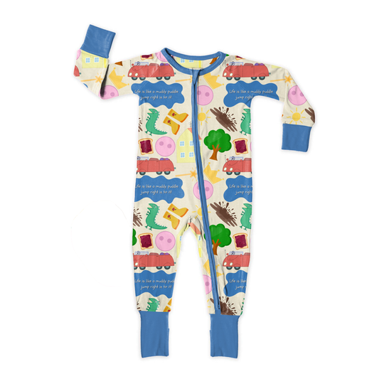 Muddy Puddle Adventures Zipper Sleeper *RTS*