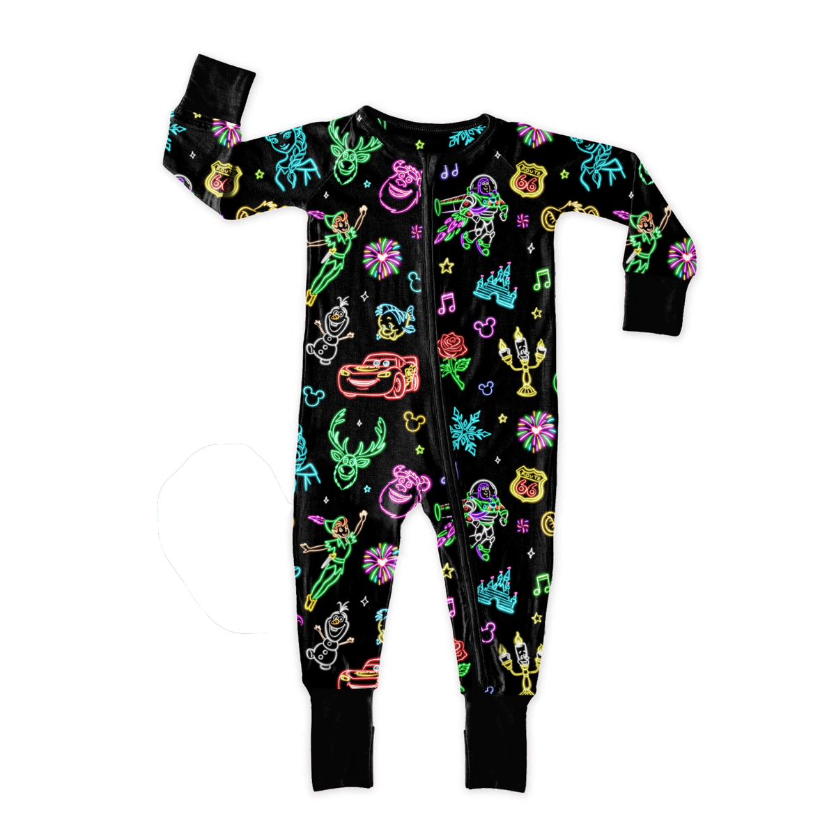 Neon Magic Zipper Sleeper **PreOrder**