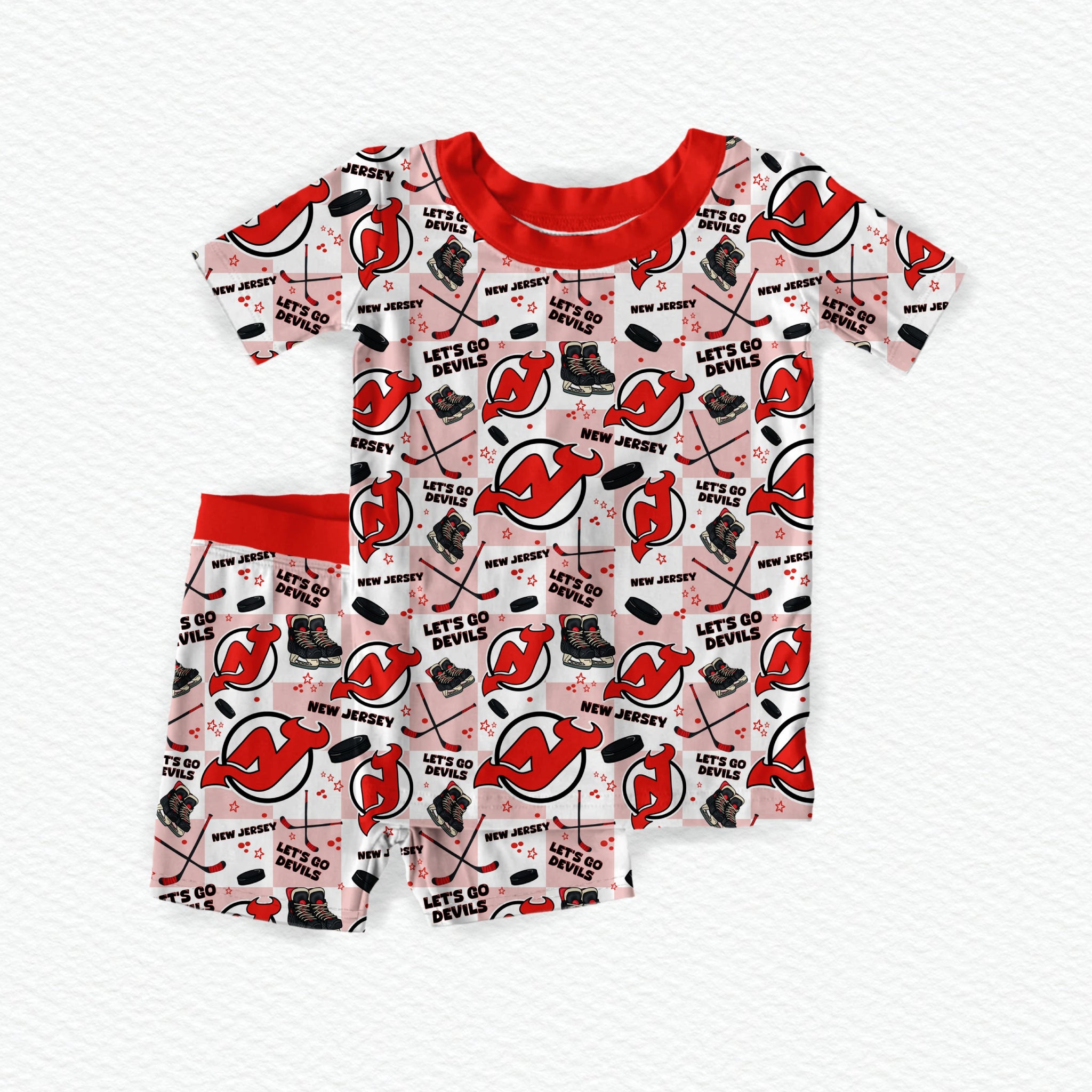 New Jersey Hockey Youth Short Set **PreOrder**
