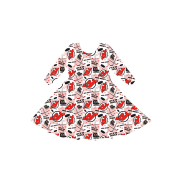 New Jersey Hockey Youth Twirl Dress **PreOrder**