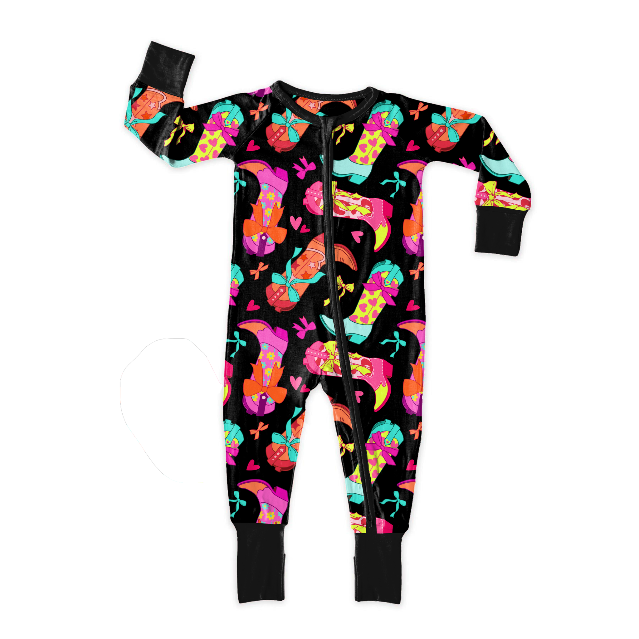 Neon Cowgirl Zipper Sleeper **PreOrder**