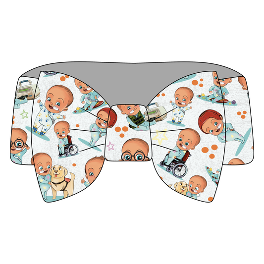 Born Abel Bamboo Bow Headband *RTS*