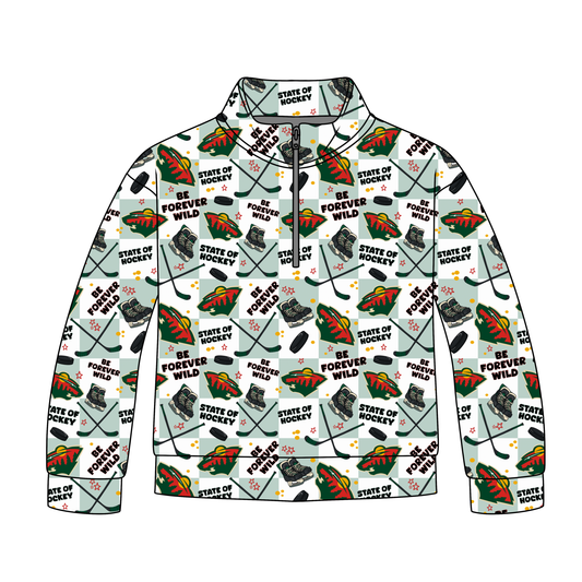 Minnesota Hockey Quarter Zip-Up *RTS*