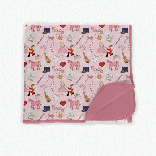 Nutcracker Ballet Bamboo Blanket **PreOrder**