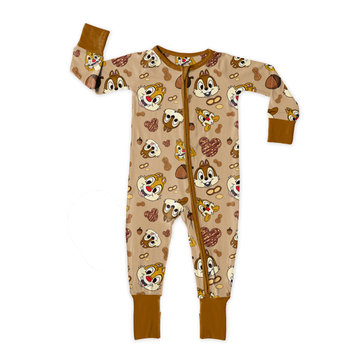 Nutty Adventures Zipper Sleeper **PreOrder**
