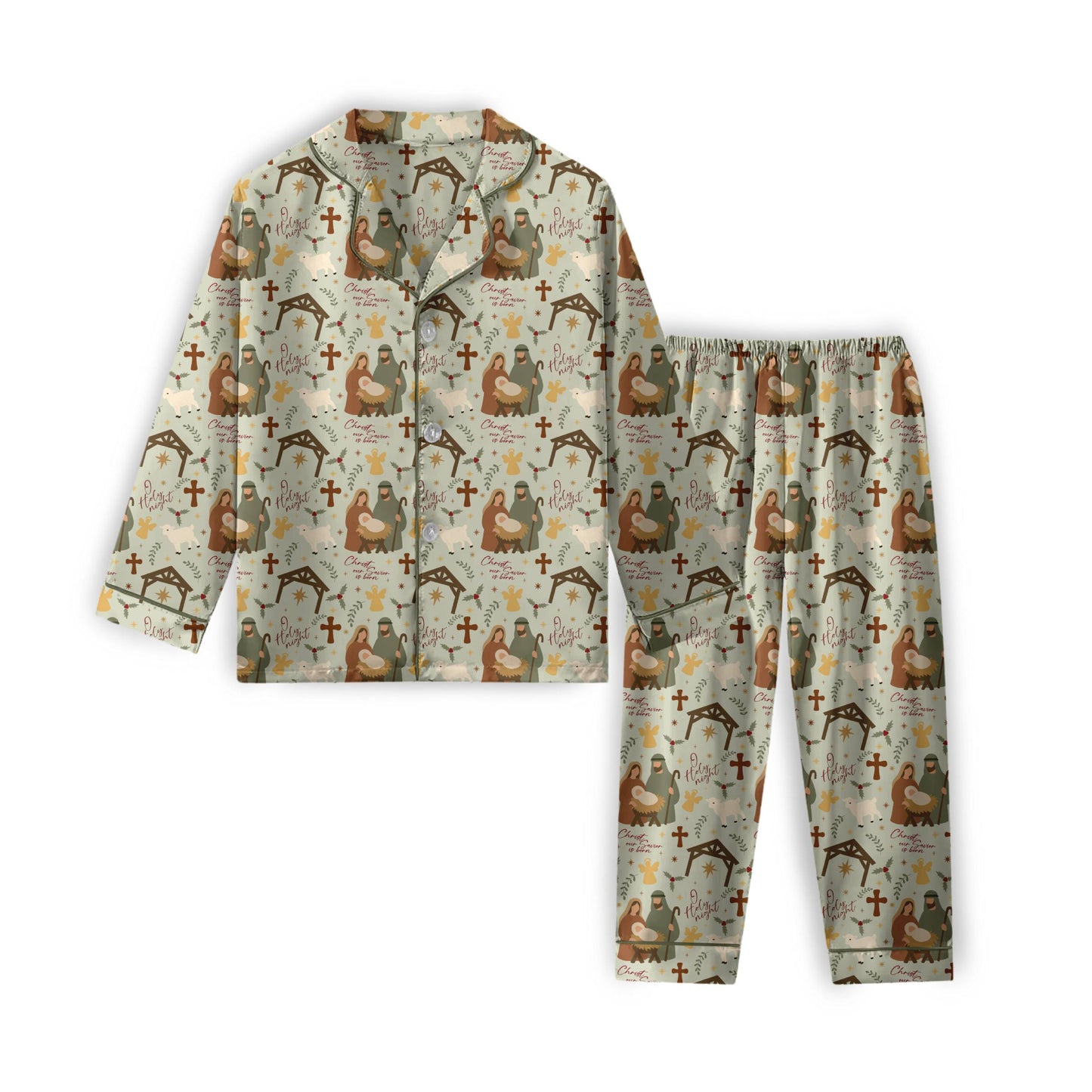 Oh Holy Night Women's Bamboo Matching Lounge Set **PreOrder**
