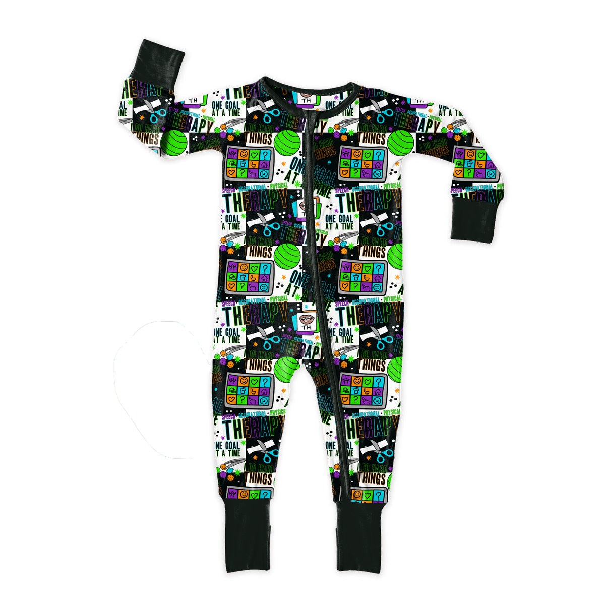One Goal at a Time Zipper Sleeper **PreOrder**