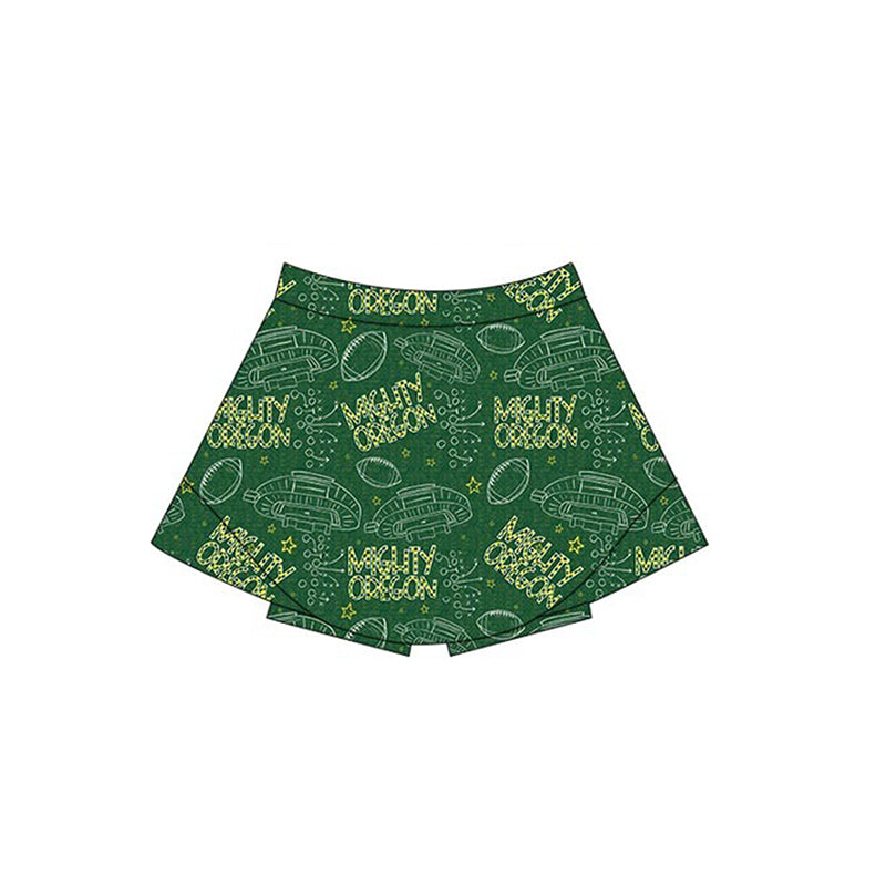 Mighty Oregon! Adult Active Wear Skirt *RTS*