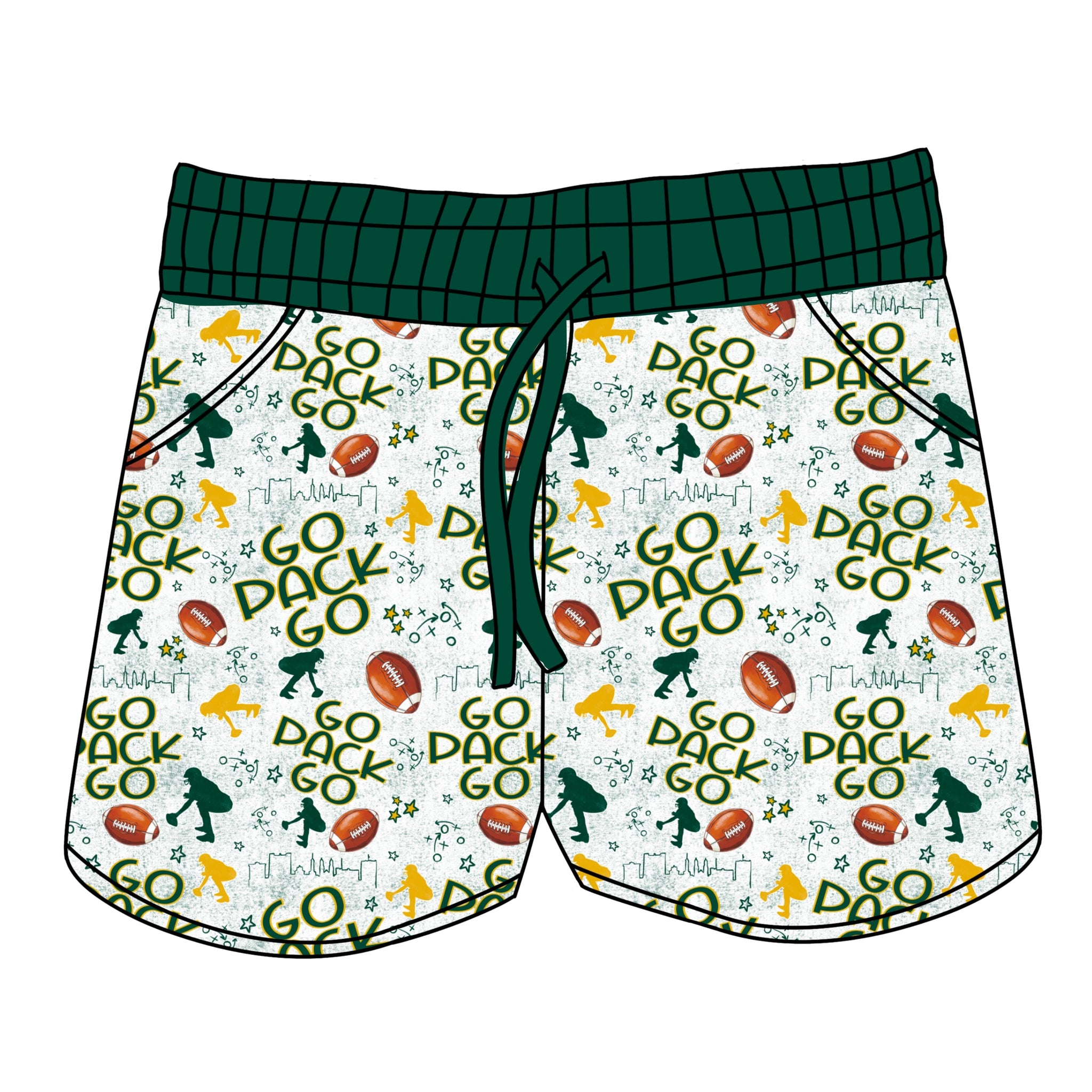 Green Bay Women's Shorts *RTS*