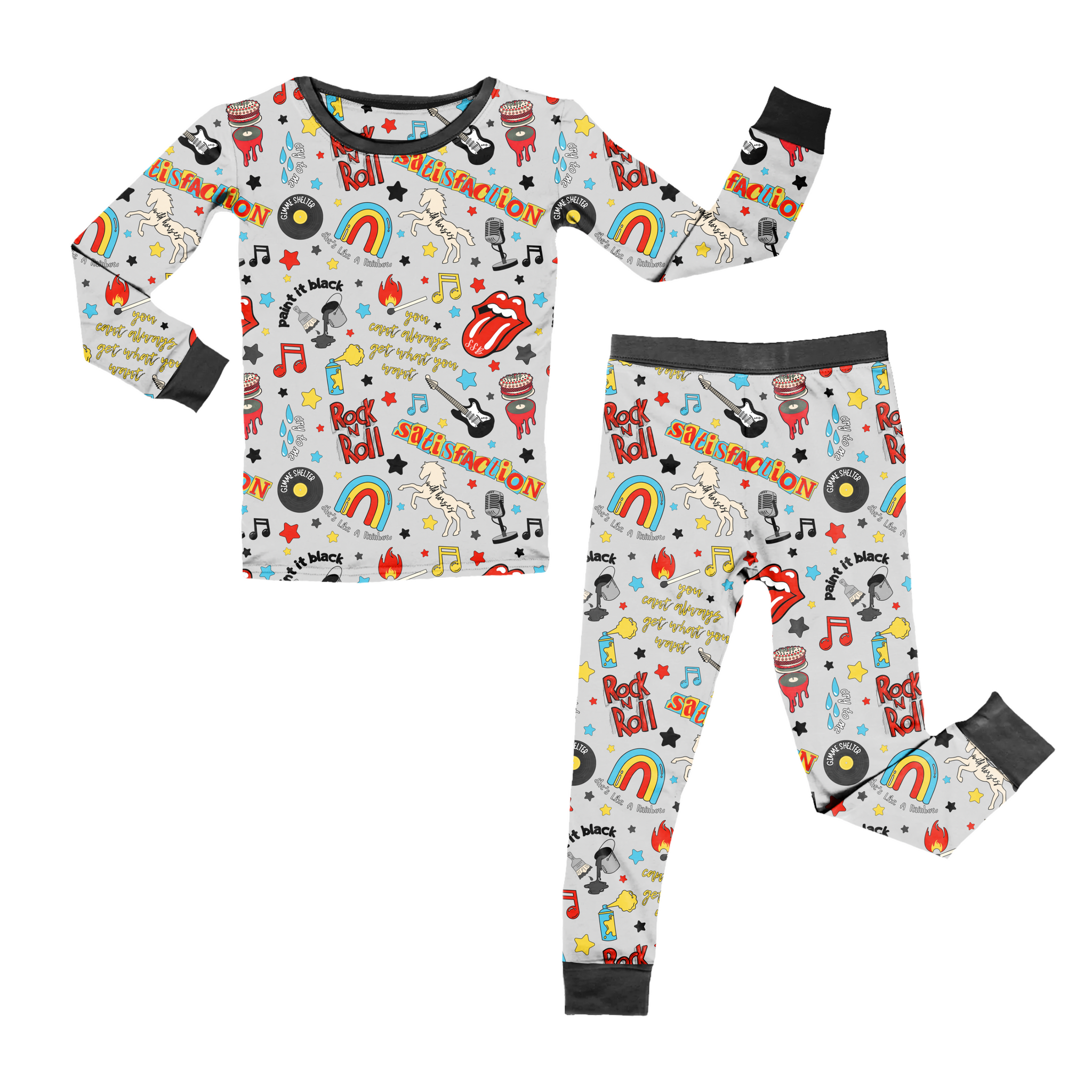 Paint It Black Youth Pant Set *RTS*