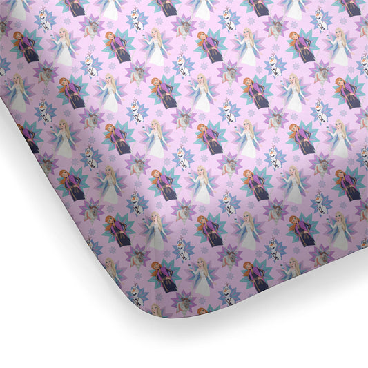 Sisters of Snow Crib Sheet **PreOrder**