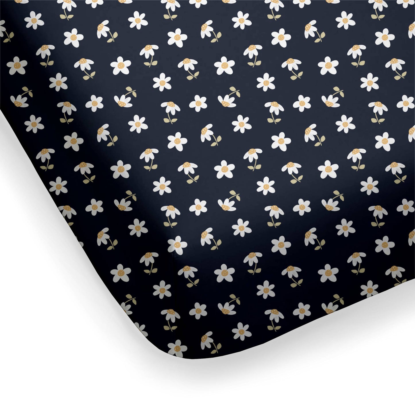 Moonlit Daisies Crib Sheet *RTS*