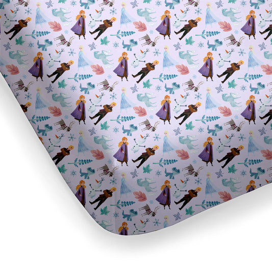Cold Never Bothered Me Crib Sheet **PreOrder**