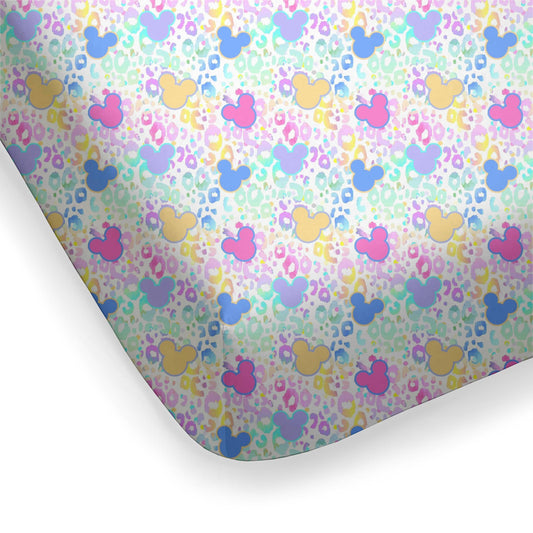 Pastel Mouse Magic Crib Sheet *RTS*