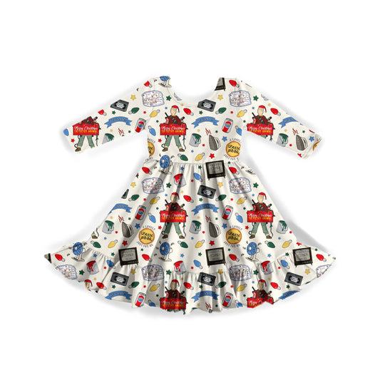 Home Alone Youth Twirl Dress **PreOrder**