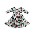 Merry & Bright Brews Youth Twirl Dress **PreOrder**