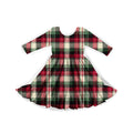 Yuletide Tartan Youth Twirl Dress **PreOrder**