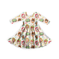 Holiday Clue Crew Youth Twirl Dress **PreOrder**
