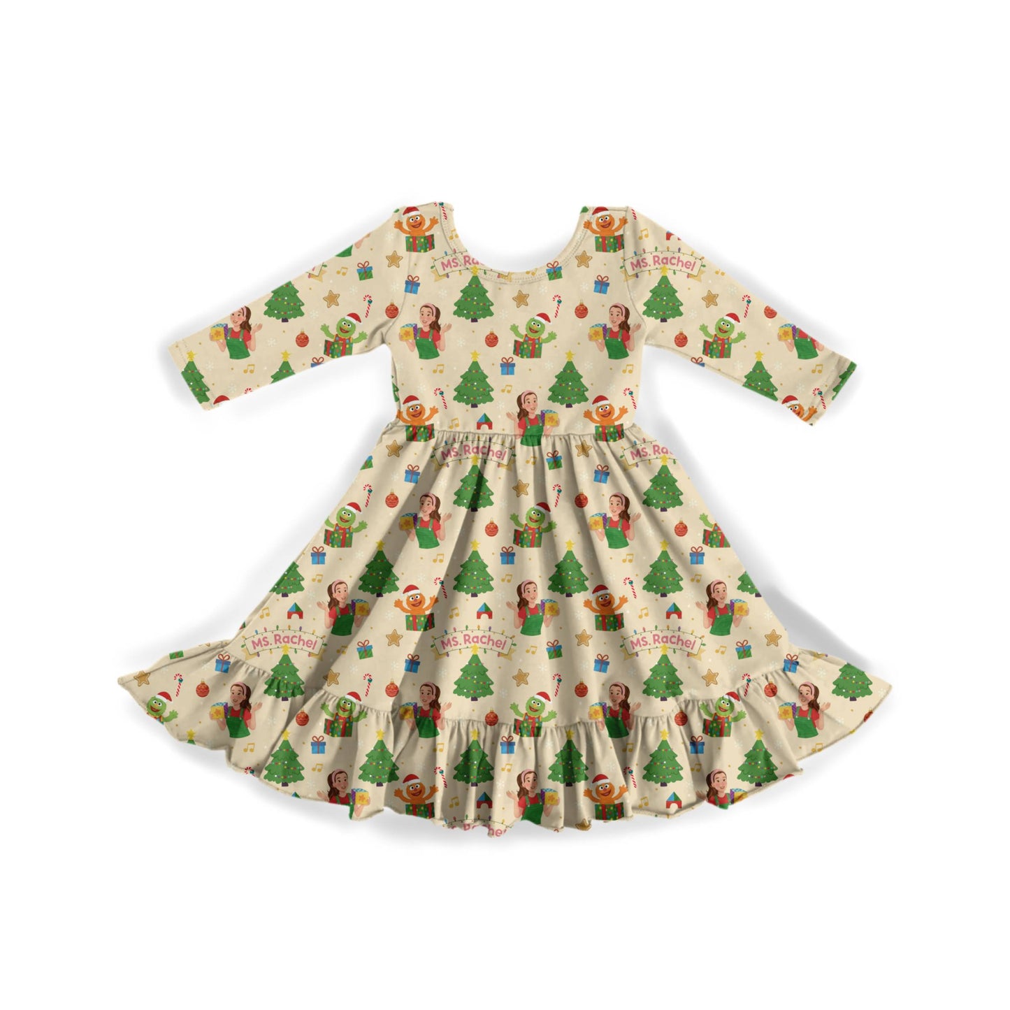 Little Holiday Learners Youth Twirl Dress **PreOrder**