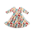 Holiday Heelers Youth Twirl Dress **PreOrder**