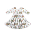 Woodland Christmas Wishes Youth Twirl Dress **PreOrder**