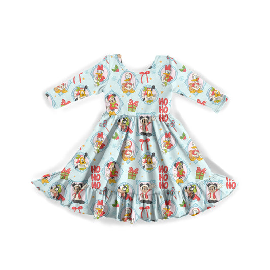 Festive Friends Youth Twirl Dress **PreOrder**