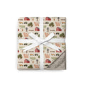 Autumn on the Farm Plush Blanket **PreOrder**