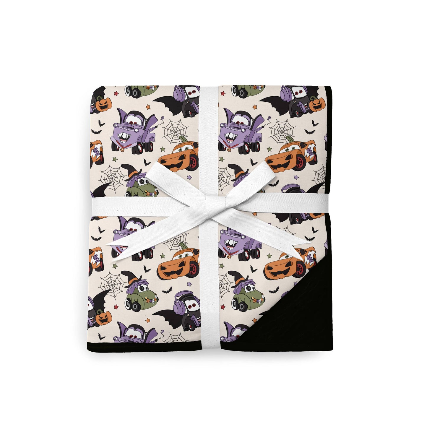 Spooky Speedway Plush Blanket **PreOrder**