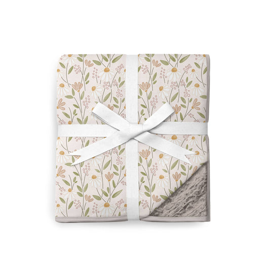 Modern Meadow Plush Blanket *RTS*