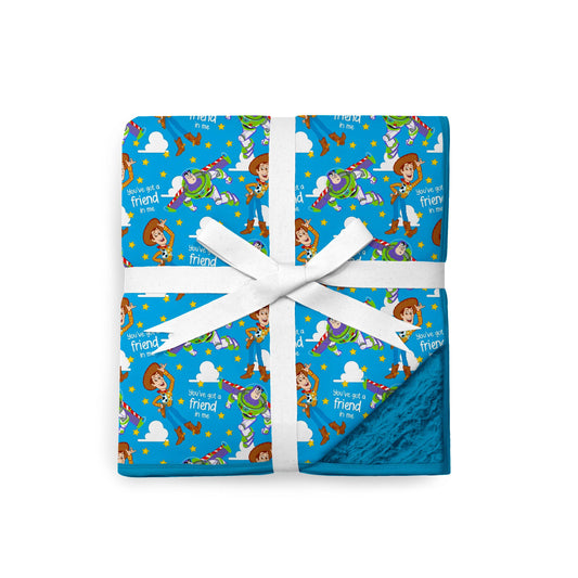 Sheriff and Space Ranger Plush Blanket **PreOrder**